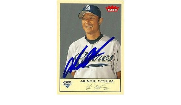 Akinori Otsuka autographed Baseball Card (San Diego Padres) 2005 ...